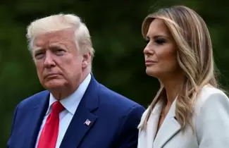 trump-melana