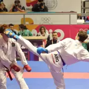 El karateka jujeño Patricio Montalvetti fue medalla de plata en los Juveniles Sudamericanos