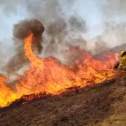 Tres aos de sequa en Jujuy: piden extremar cuidados ante el alto riesgo de incendios forestales
