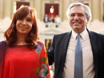 Alberto Fernández y Cristina Kirchner