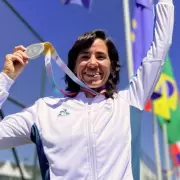 Llegó a Jujuy la deportista que le dio a Argentina la primera medalla de los Odesur 2022