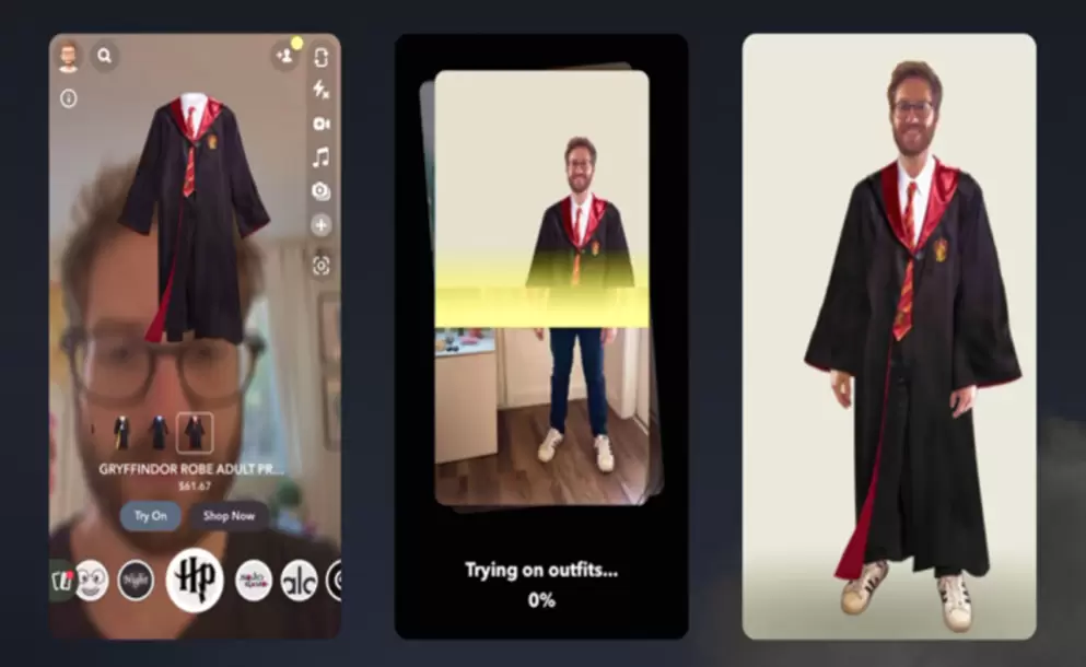 Snapchat habilita una opción para probarse ropa con filtros de realidad  aumentada - Somos Jujuy
