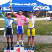 El jujeño Maximiliano Gómez brilló en la prueba internacional de ciclismo en Uruguay