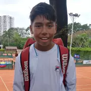 El jujeño Valentino Ancasi ganó su primer partido en el mundialito de tenis en Bolivia