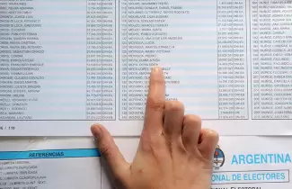 Padr�n electoral