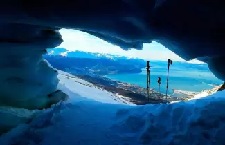 'Cueva de hielo' en Ushuaia