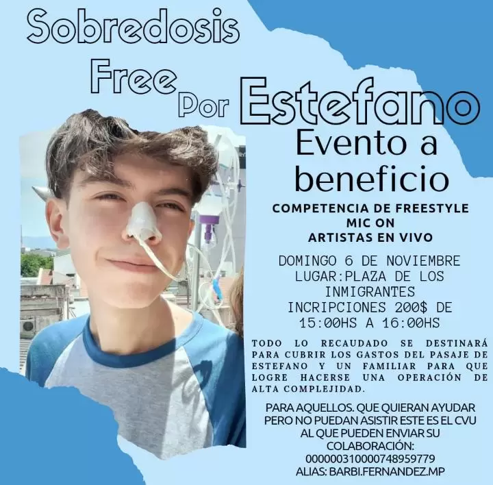 Evento a beneficio de Estéfano Fernández