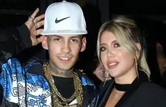 L-Gante y Wanda Nara