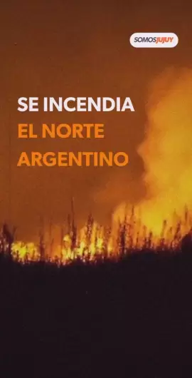 Se incendia el norte argentino