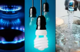 tarifas de luz gas y agua