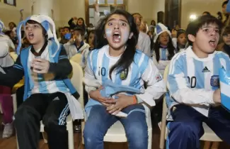 espectadores partido de argentina