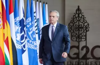 Alberto Fern�ndez cumbre g20