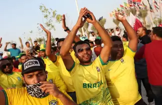 hinchada brasil brasilero