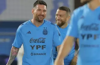 messi argentina entrenamiento