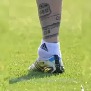 Messi con el tobillo hinchado: la foto que generó preocupación a horas del debut de Argentina