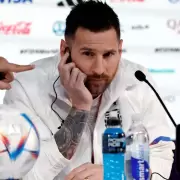 "Me siento muy bien físicamente, llego en un gran momento", aseguró Lionel Messi