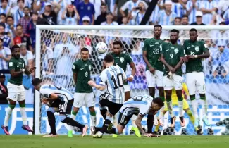 Encuentro entre Argentina y Arabia Saudita