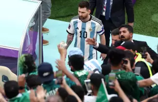 Messi vs Arabia Saudita
