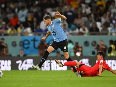 Uruguay en su debut de Qatar 2022