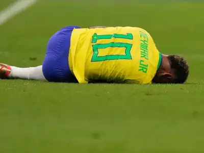 Neymar sufre una lesión