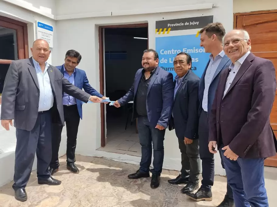 Inauguración centro de emisión de licencias en Purmamarca