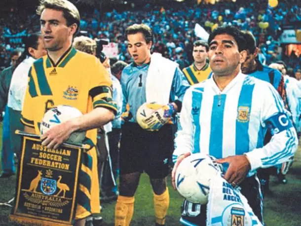 Argentina contra Australia en 1993