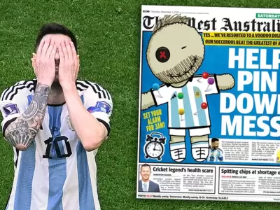 Messi prensa de Australia