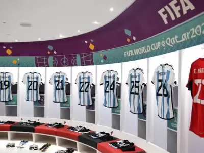 Selección argentina vestuario
