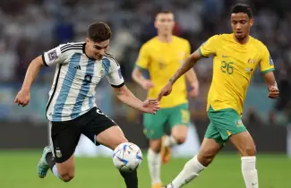 julian alvarez contra australia