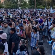 Argentina ganó, pasó a cuartos de final y los jujeños festejan el triunfo en las calles