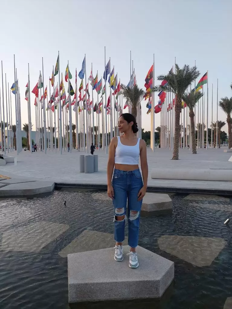 Andrea - Jujeña en Qatar | Christian Rodríguez en el Mundial