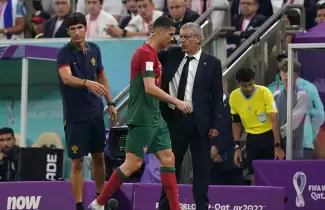 Ronaldo y dt de Portugal