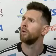 “Qué mirás, bobo”: Messi se sacó durante una entrevista