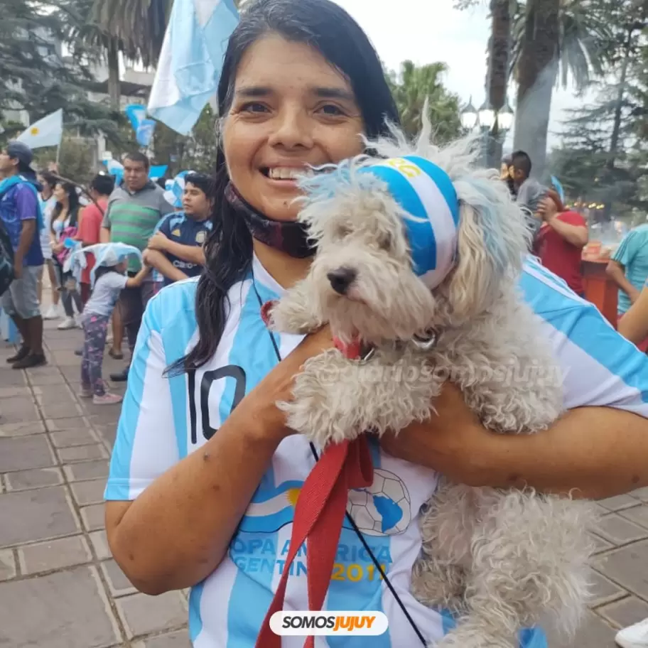 Festejos de Argentina en Jujuy
