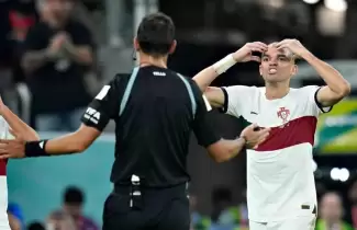 Pepe protesta ante Facundo Tello