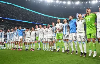 Selecci�n argentina vs Croacia