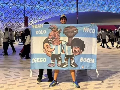 hincha argentina qatar nicolas chiesa