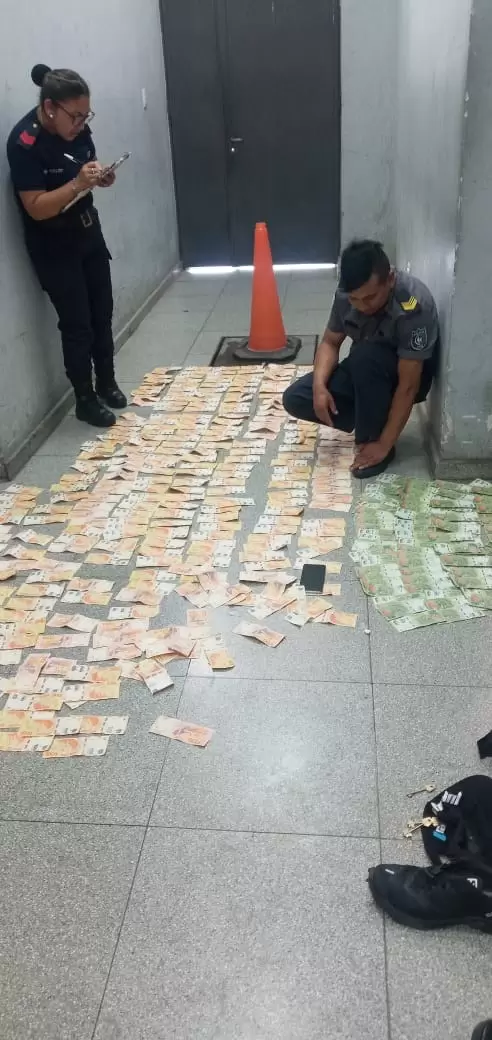 Secuestro de dinero en la Nueva Terminal