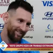 Una periodista decidió hablarle a Messi en lugar de hacerle una pregunta y su discurso se hizo viral