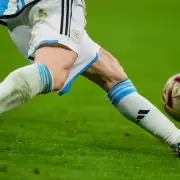 Messi sufrió un golpe durante la semifinal pero descartaron una lesión