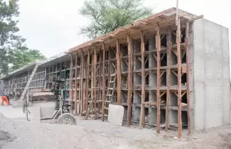 Nuevos nichos en el cementerio de barrio 18 de Noviembre