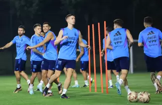 Entrenamiento Selecci�n Argentina