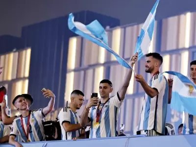 argentina festejando