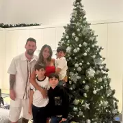 Lionel Messi llegó a Rosario para pasar las fiestas con su familia