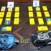 Jujuy: secuestraron más de 20 kilos de cocaína y detuvieron a dos sujetos en la frontera con Bolivia