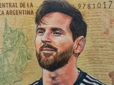 Billete Messi