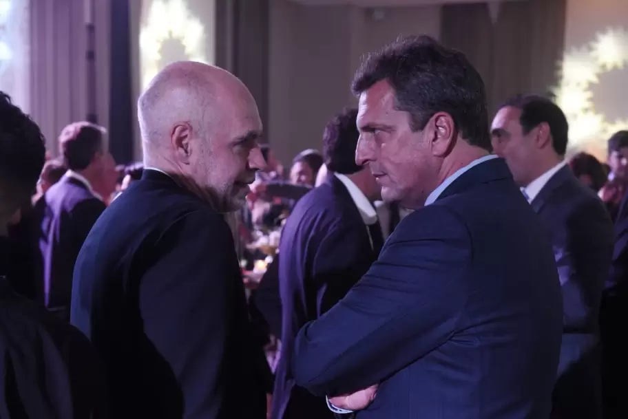 Horacio Rodríguez Larreta y Sergio Massa