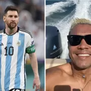 Teo Gutiérrez vendió una rifa por una camiseta de Messi y se quedó con el premio