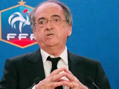 Noël Le Graet, presidente Federación Francesa de Fútbol