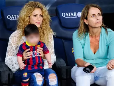 Shakira y madre de Piqué